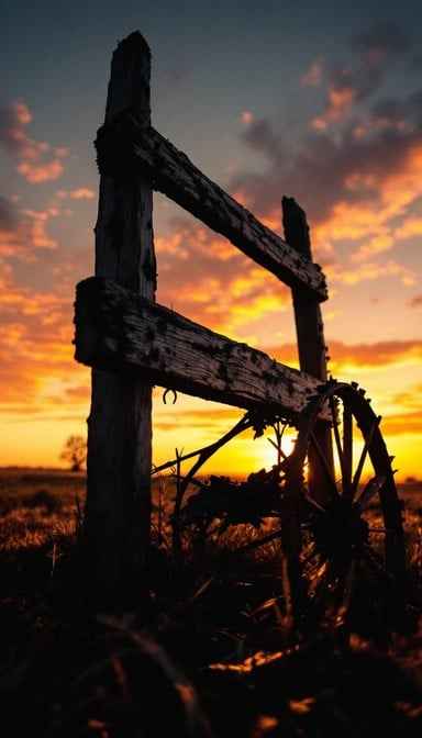 Plow Meets Sunset