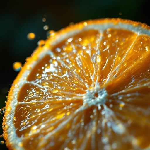 Dewy Citrus Slice