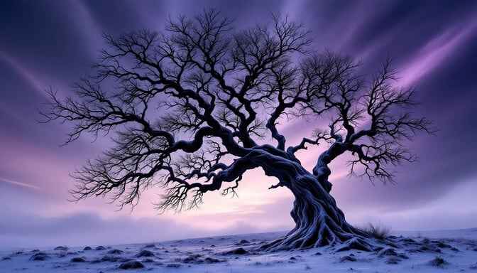 Twilight Gothic Tree