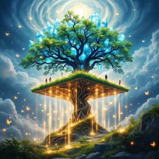 Magical Tree Portal