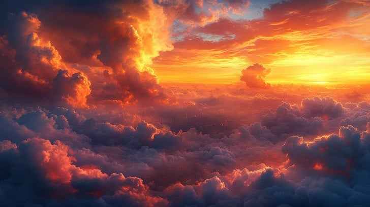 Sunset Cloudscape Beauty