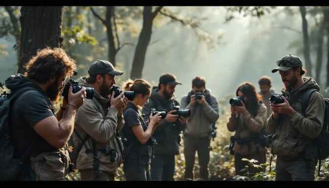 Photographers Capturing Nature Photographers Capturing Nature
