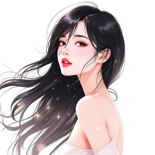 Elegant Anime Beauty Elegant Anime Beauty