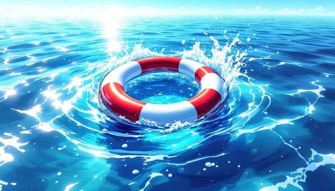Splashing Life Ring Splashing Life Ring