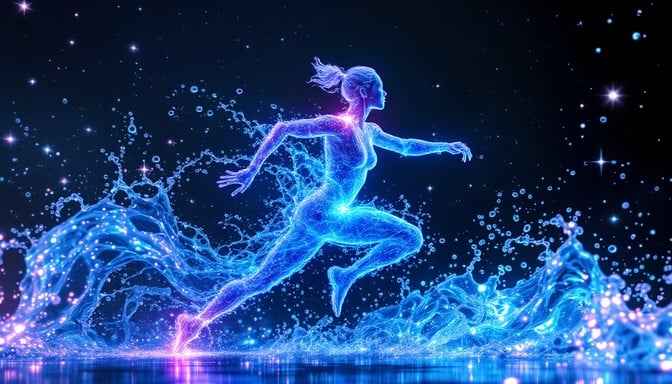 Liquid Runner Glows Liquid Runner Glows