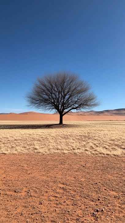 Lone Desert Tree Lone Desert Tree