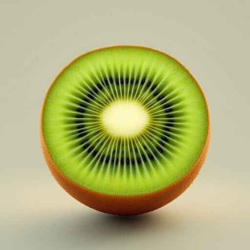 Geometric Kiwi Pattern