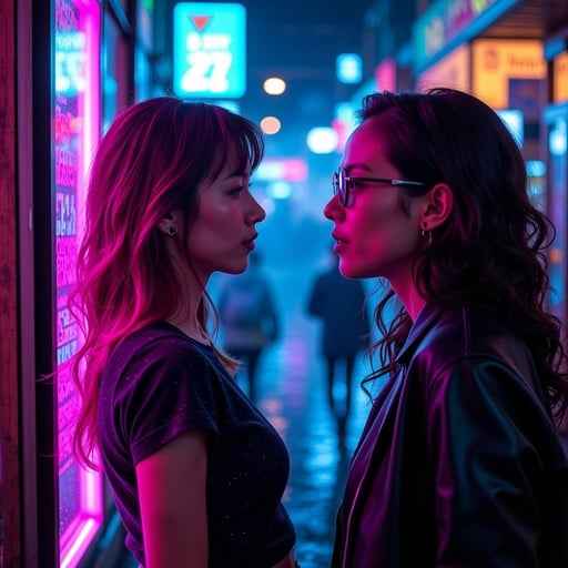 Neon Night Encounter Neon Night Encounter