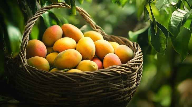 Basket of Mangoes Basket of Mangoes
