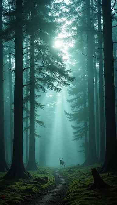 Mystical Forest Path