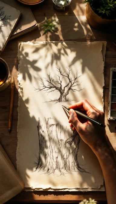 Sketching Nature's Soul Sketching Nature's Soul