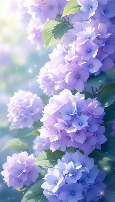 Dreamy Hydrangea Garden