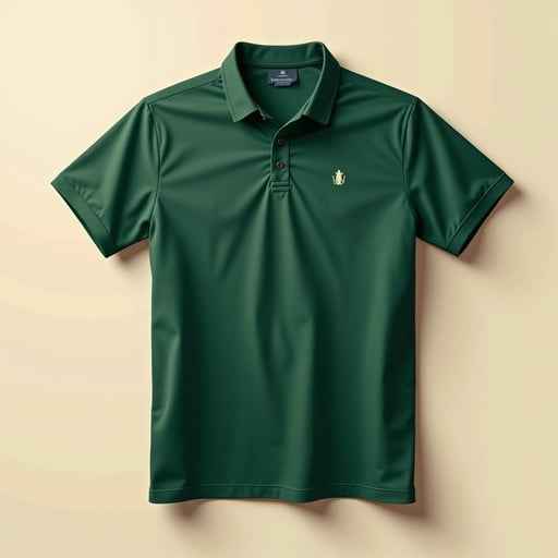 Classic green polo