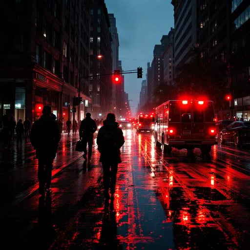 Rainy Urban Night