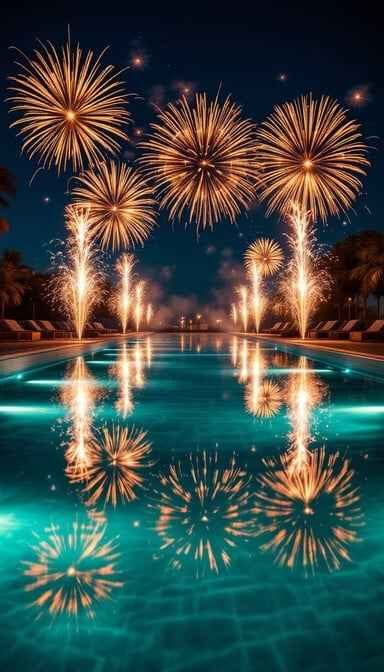 Mirrored Celebration Lights Mirrored Celebration Lights