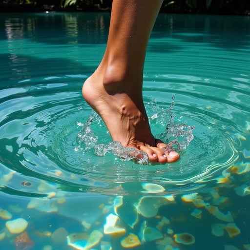 Rippling Pool Dip Rippling Pool Dip