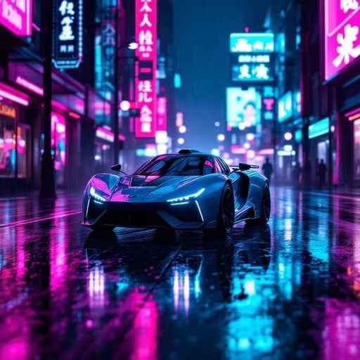 Neon Night Racer