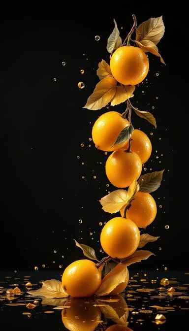 Golden Citrus Cascade Golden Citrus Cascade