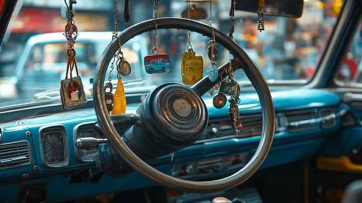 Vintage Car Interior