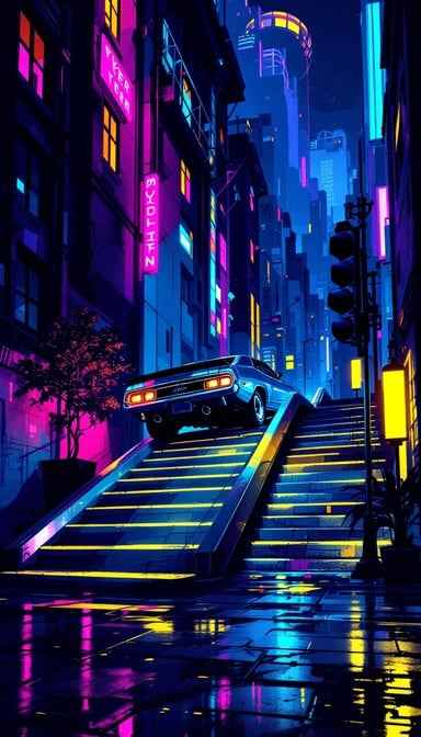 Neon Night Ride