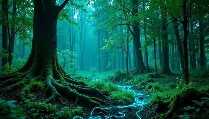 Mystical Foggy Forest Mystical Foggy Forest