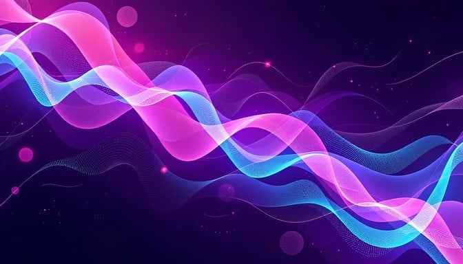 Neon Waves Dancing