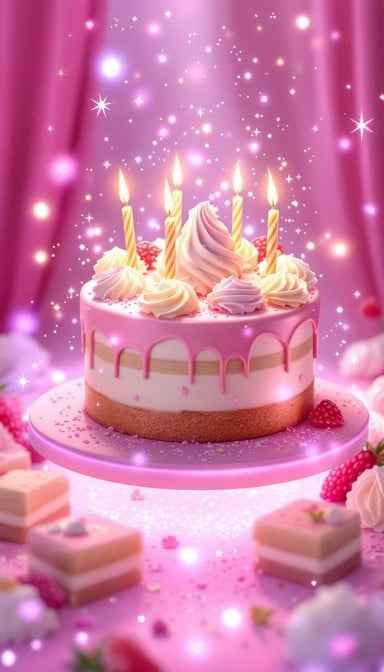 Magical Birthday Cake Magical Birthday Cake