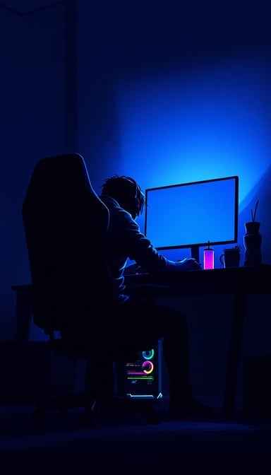 Midnight Digital Glow