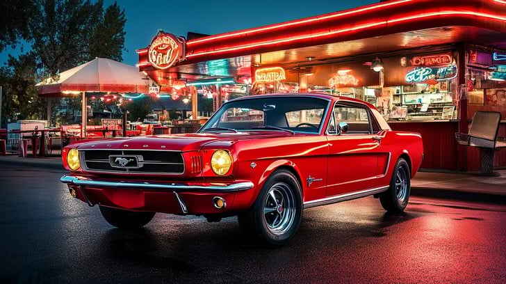 Vintage Mustang Night