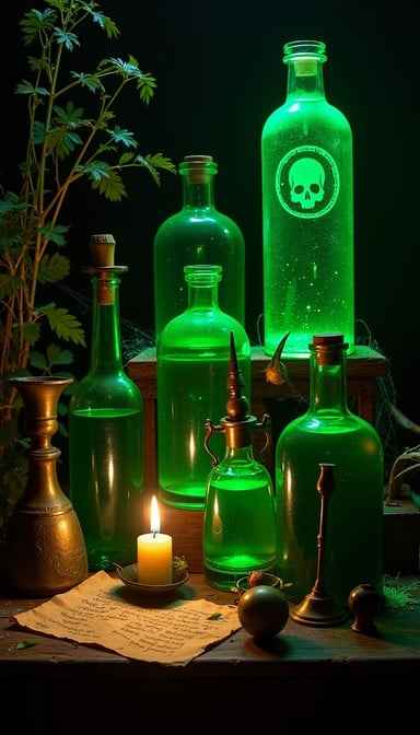 Toxic Emerald Elixirs Toxic Emerald Elixirs