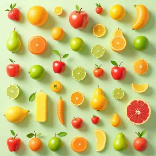 Fresh Fruit Pattern
