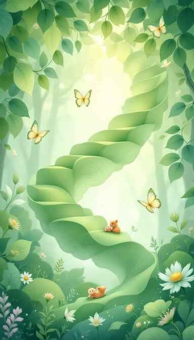 Magical Forest Spiral Magical Forest Spiral