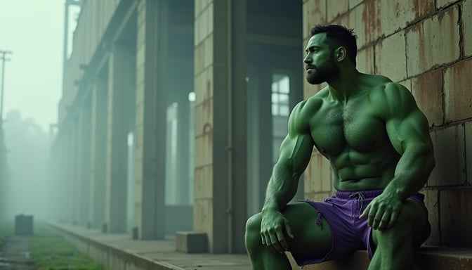 Muscular Green Meditation Muscular Green Meditation