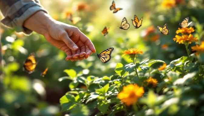 Butterfly Garden Magic