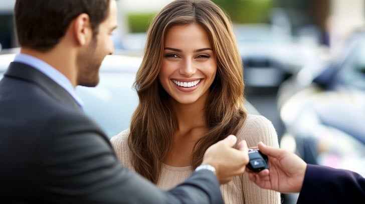 Car key exchange