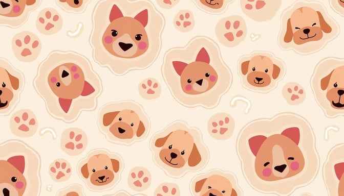 Playful Pet Pattern