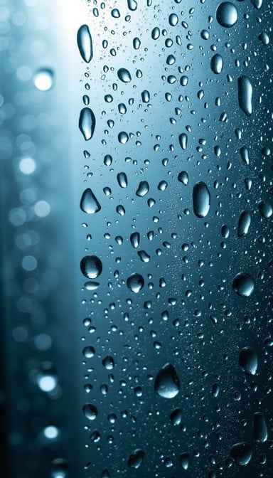 Cascading Rain Beads