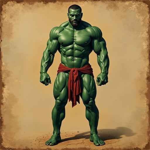 Mighty Green Warrior