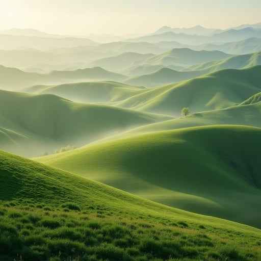Ethereal Green Valley Ethereal Green Valley