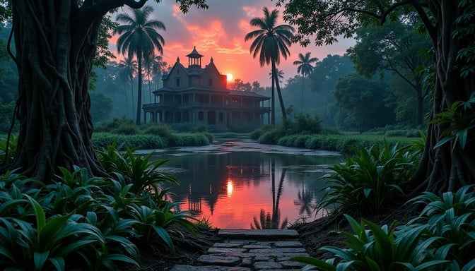 Tropical Gothic Mansion