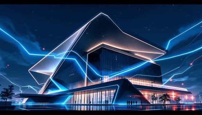 Futuristic Tech Nexus