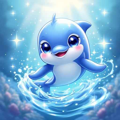 Magical Dolphin Joy