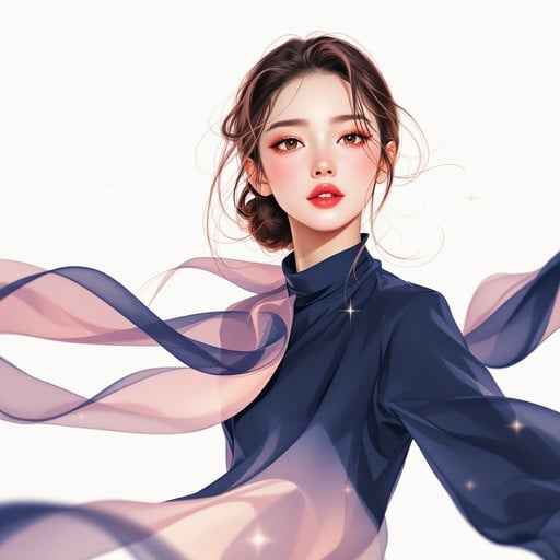 Elegant Anime Fashion