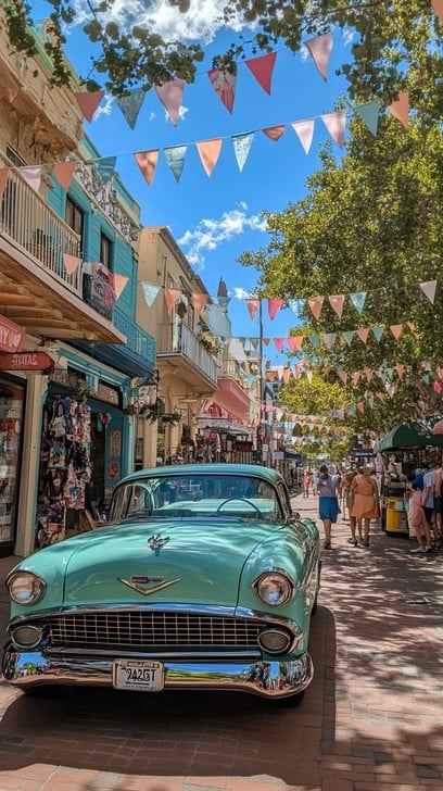 Vintage Car Parked