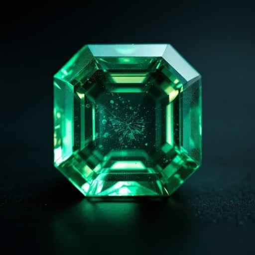Luminous Emerald Crystal Luminous Emerald Crystal