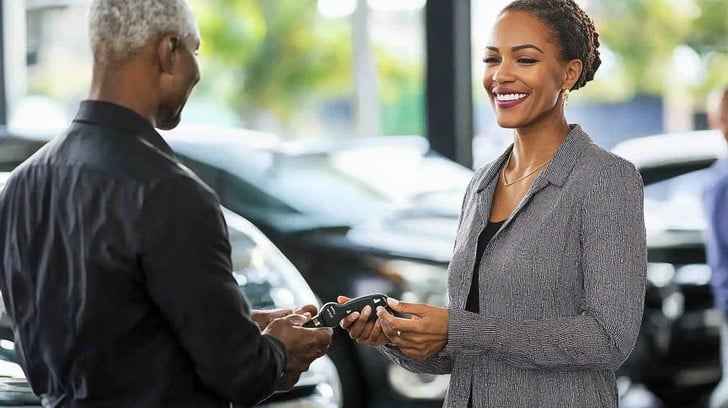 Car keys exchange