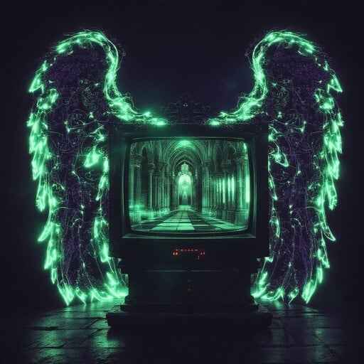 Digital Gothic Wings