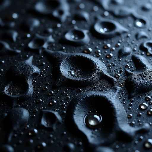 Dewdrops on Obsidian Dewdrops on Obsidian