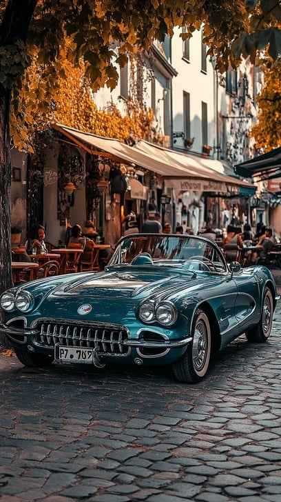 Vintage Car Parked