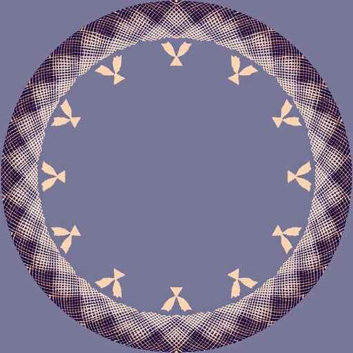 Circular Folk Pattern